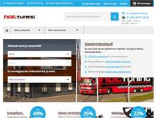 Tablet Screenshot of hottuning.nl